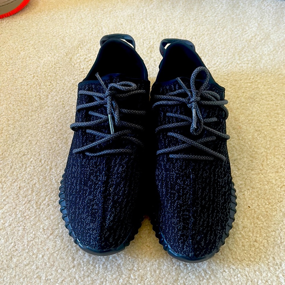 Men’s 12 Yeezy Boost 350 Pirate Black